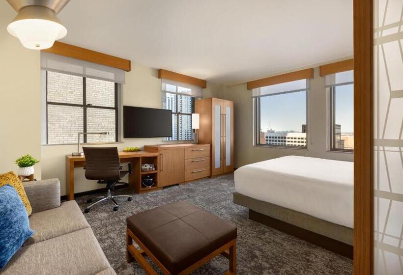 חדר סטנדרט עם מיטת קינג, Hyatt Place Houston Downtown