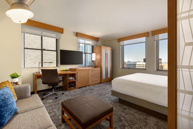 חדר סטנדרט עם מיטת קינג, Hyatt Place Houston Downtown