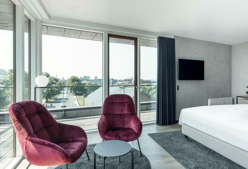 발코니 수피리어 룸, Radisson Red Aarhus
