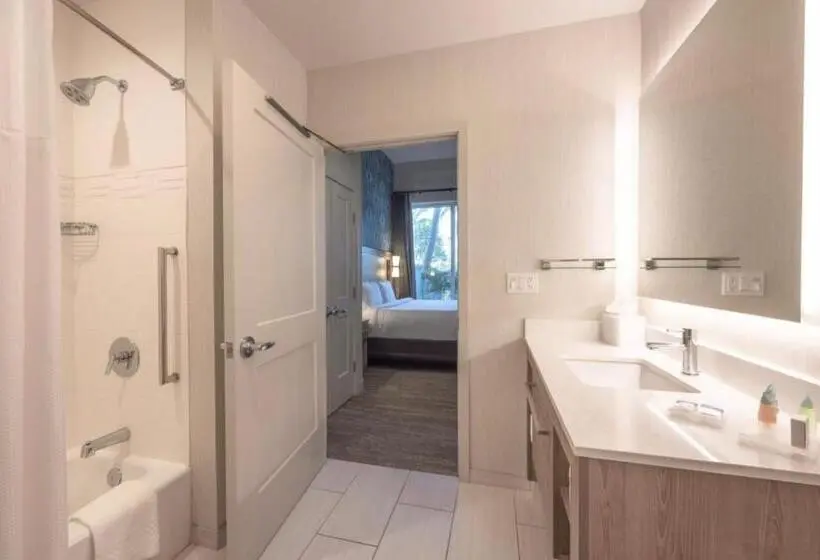 キングサイズベッドのスイートルーム, Residence Inn Palm Beach Gardens