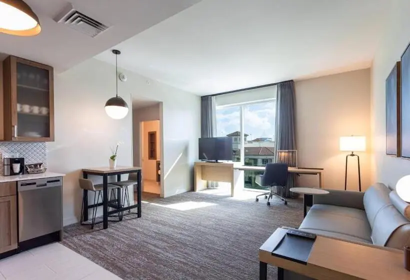 キングサイズベッドのスイートルーム, Residence Inn Palm Beach Gardens