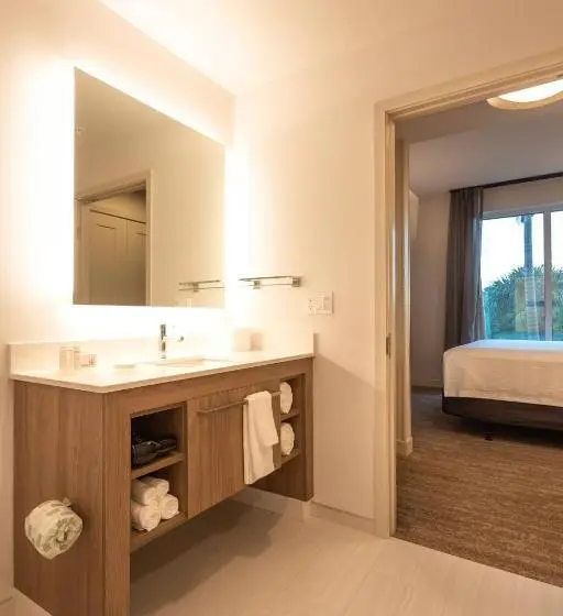 キングサイドベッドのスタンダードワンルーム, Residence Inn Palm Beach Gardens