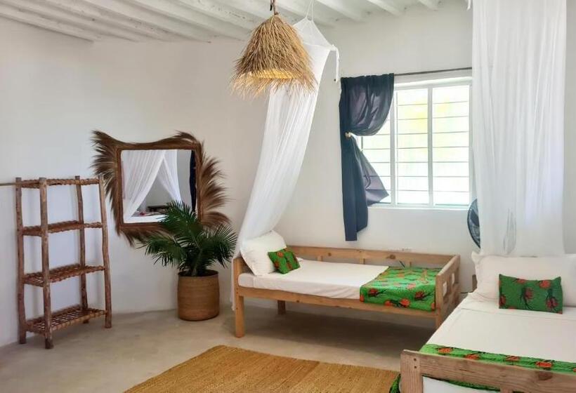 家庭海景房, Garden Beach Bungalows Jambiani