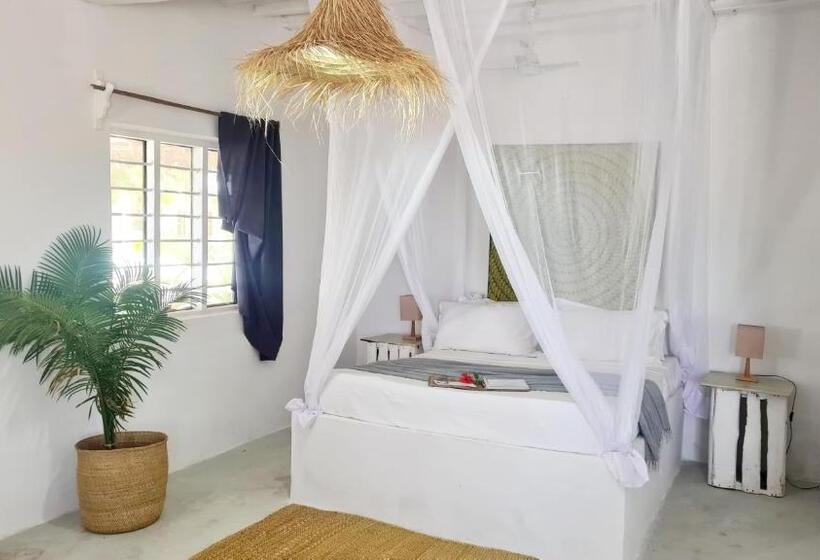 家庭房带园景, Garden Beach Bungalows Jambiani