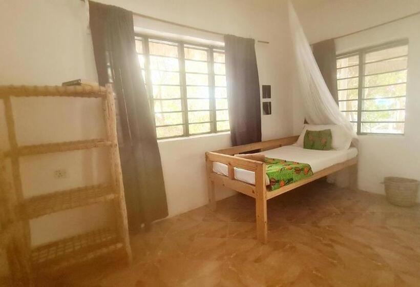 经济型三人房间, Garden Beach Bungalows Jambiani