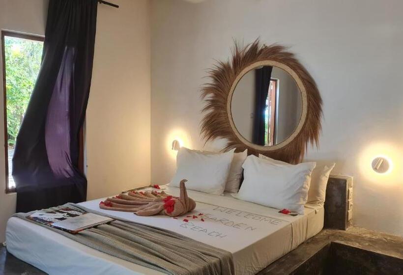 Номер Deluxe Вид на Море Боковой, Garden Beach Bungalows Jambiani