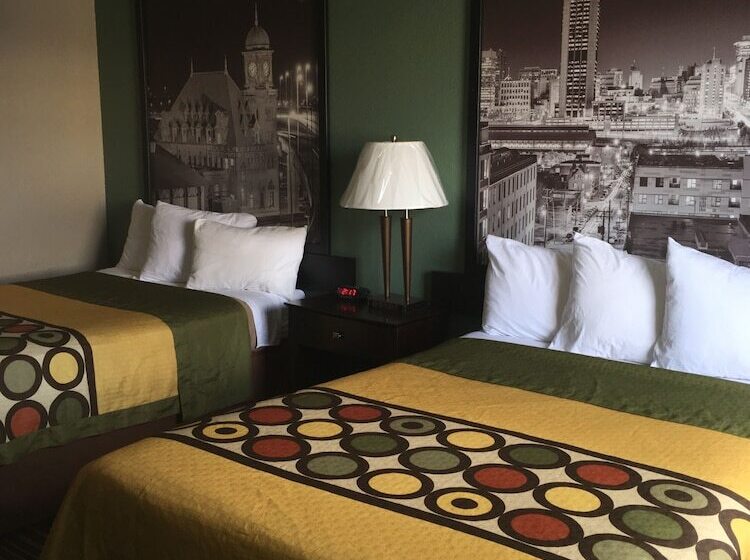 ２ダブルベッドのスタンダードルーム, Super 8 By Wyndham Richmond Midlothian Turnpike