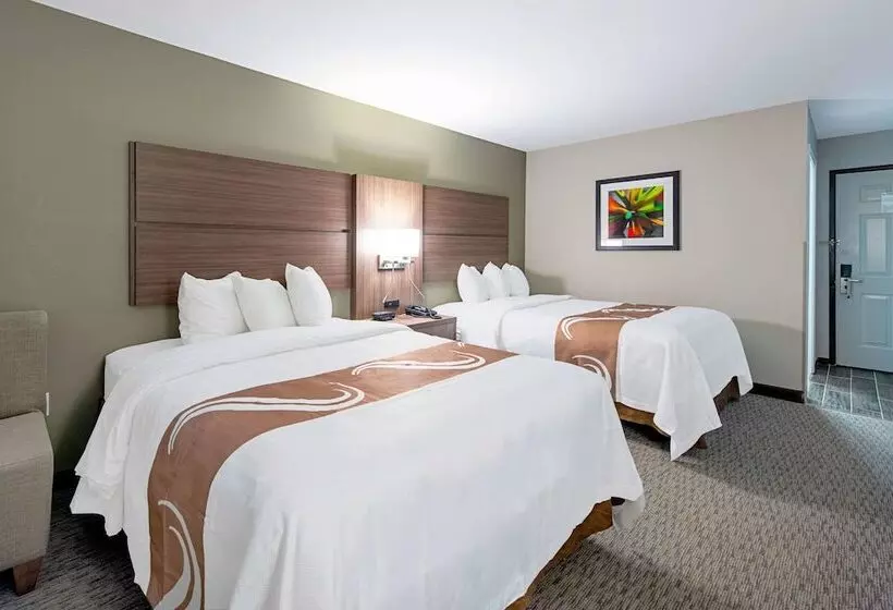 ２ダブルベッドのスタンダードルーム, Quality Inn Mishawaka   South Bend
