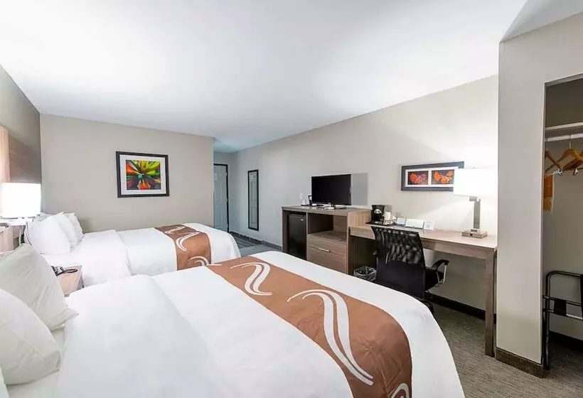 ２ダブルベッドのスタンダードルーム, Quality Inn Mishawaka   South Bend