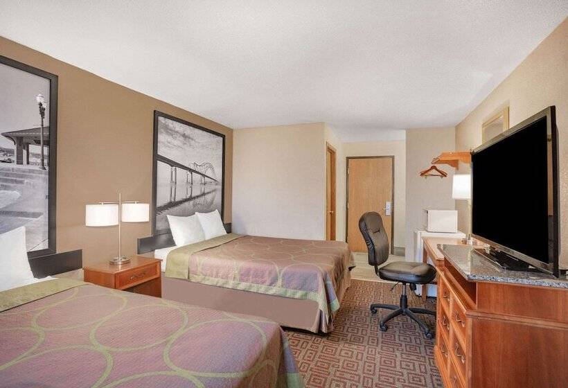 Номер Стандарт 2 Двуспальные Кровати, Super 8 By Wyndham Fort Madison