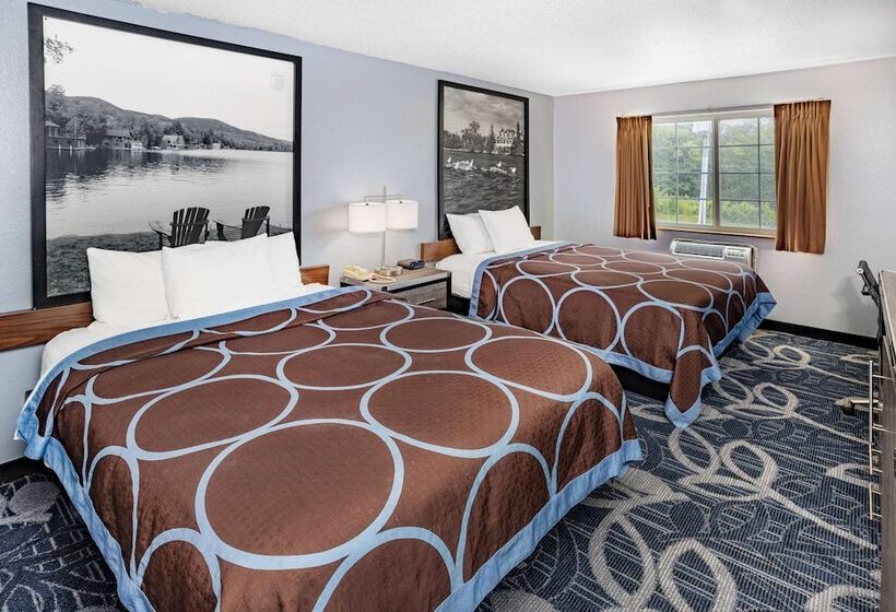 Номер Стандарт 2 Двуспальные Кровати, Super 8 By Wyndham Johnstown/gloversville
