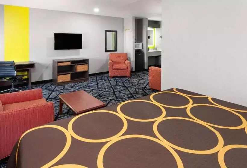 Standard-studio King-vuode, Super 8 By Wyndham Olney