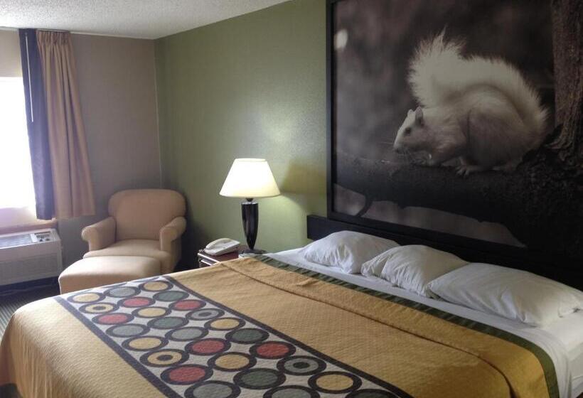 Quarto Deluxe Cama King, Super 8 By Wyndham Olney