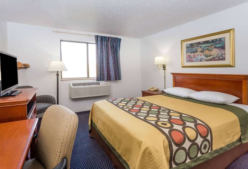 身障者適用スタンダードルーム, Super 8 By Wyndham Pontiac