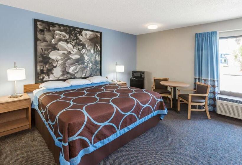 Mozgáskorlátozott Standard Szoba King Size Bed, Super 8 By Wyndham Valdosta Ga I 75