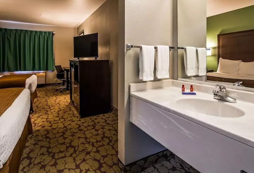 ２ダブルベッドのスタンダードルーム, Surestay Plus Hotel By Best Western Bettendorf