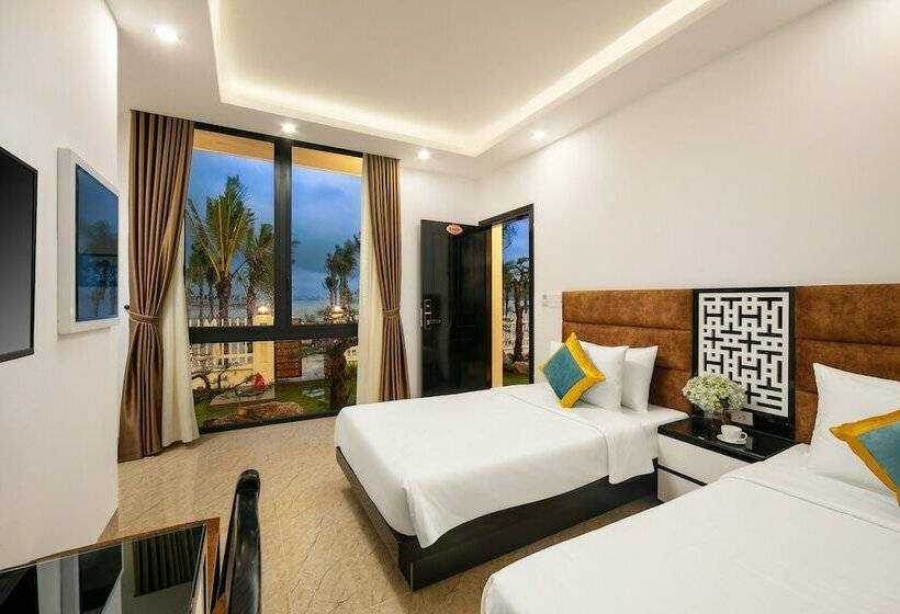 اتاق استاندارد با چشمانداز دریا, Tuan Chau Kingly Villa