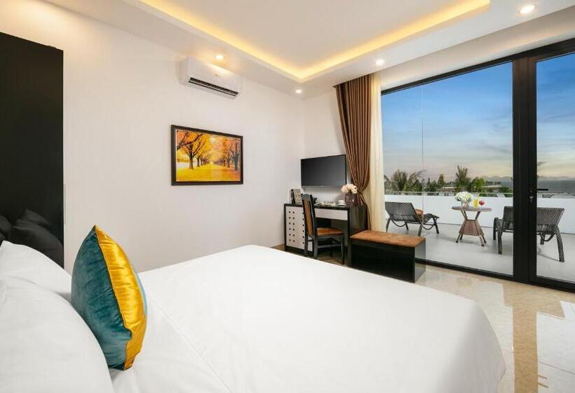 اتاق استاندارد با چشمانداز دریا, Tuan Chau Kingly Villa