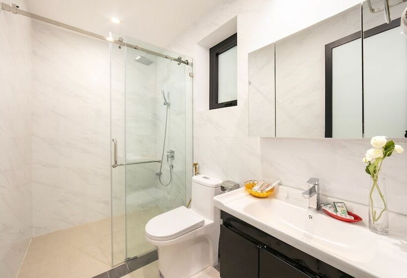 اتاق استاندارد با چشمانداز دریا, Tuan Chau Kingly Villa