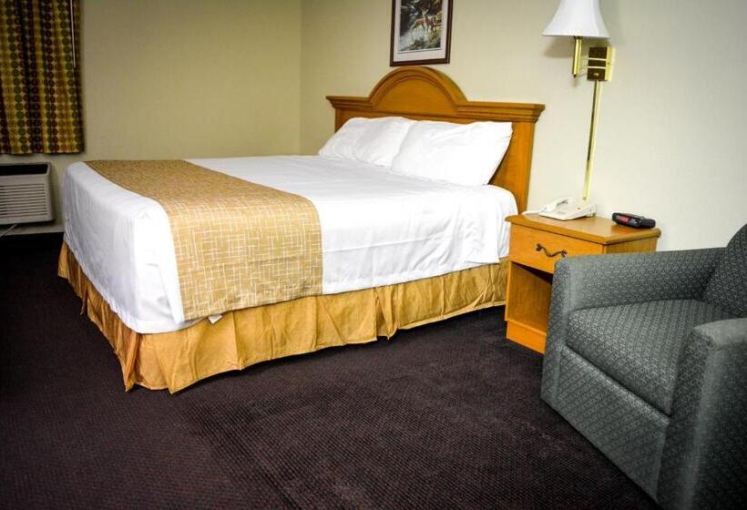 חדר סטנדרט עם מיטת קינג, Travelodge By Wyndham St. Louis