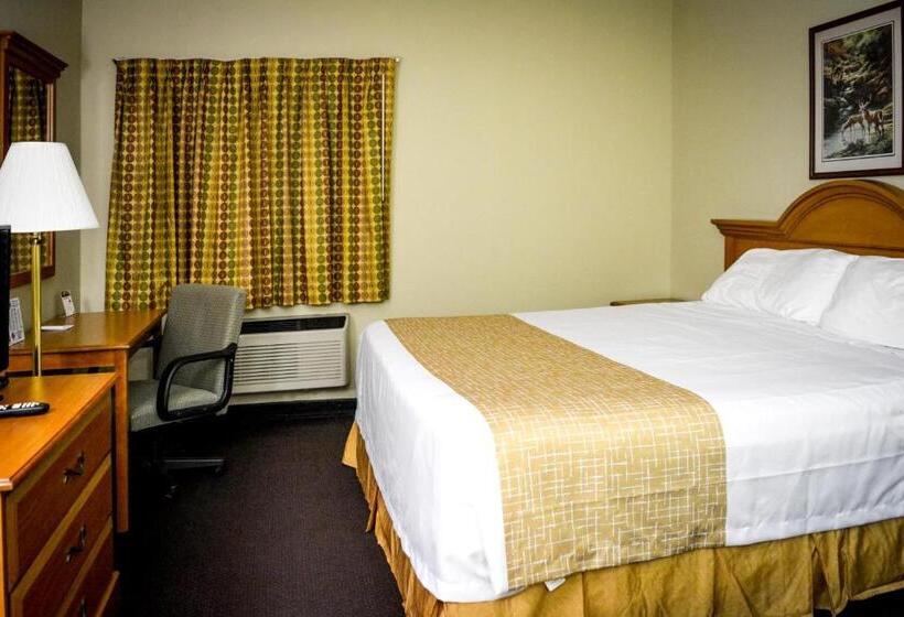 חדר סטנדרט עם מיטת קינג, Travelodge By Wyndham St. Louis