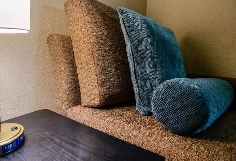 キングサイズベッドのデラックススイート, Travelodge By Wyndham St. Louis