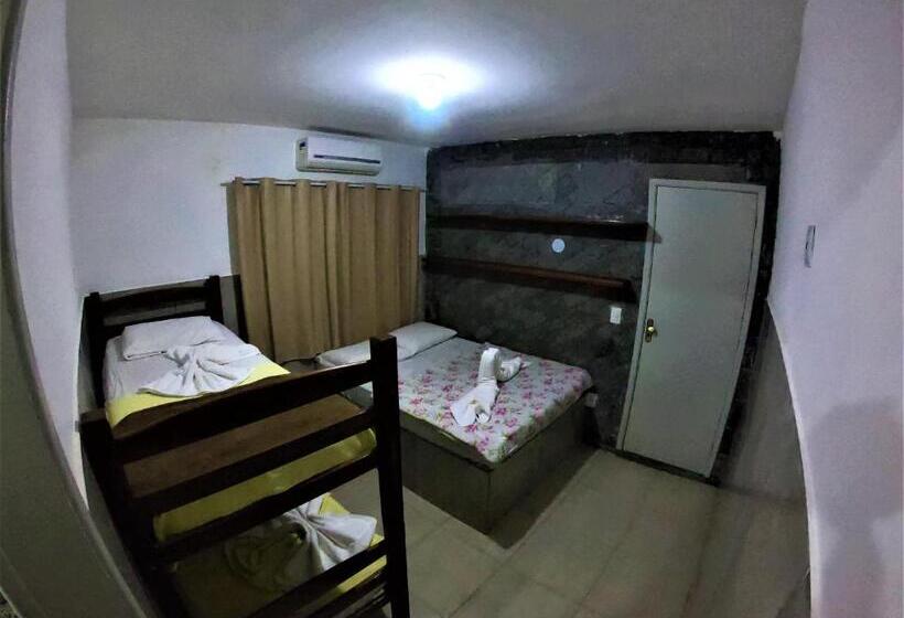 חדר סטנדרט לארבעה, Mata Virgem Hostel E Pousada