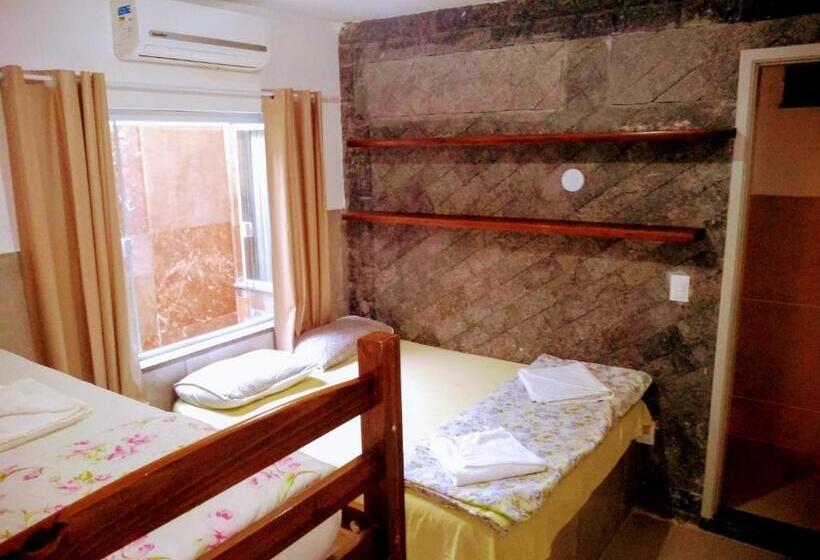 חדר סטנדרט לארבעה, Mata Virgem Hostel E Pousada