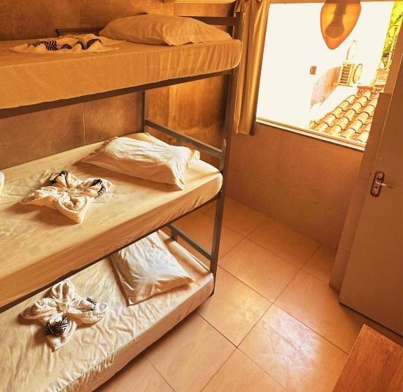 חדר סטנדרט לשלושה עם מיטת קומתיים, Mata Virgem Hostel E Pousada