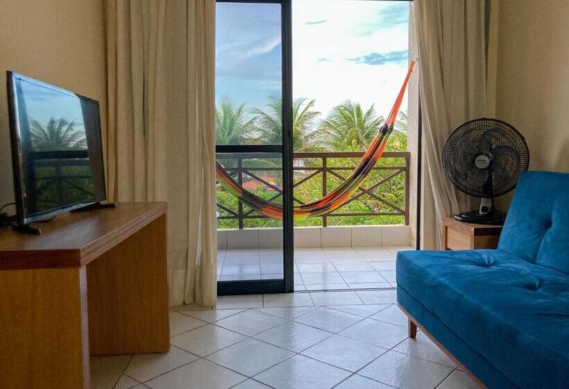 آپارتمان 1 خوابه با بالکن, Vilamar Suítes