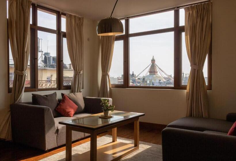آپارتمان 1 خوابه با چشمانداز باغ, Rokpa Guest House