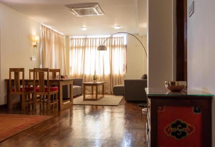 آپارتمان 1 خوابه با چشمانداز باغ, Rokpa Guest House