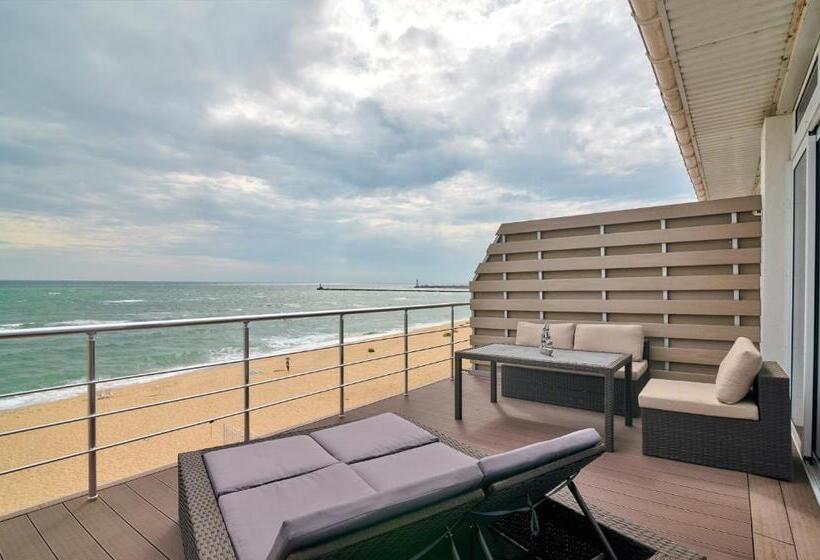 آپارتمان 1 خوابه با تراس, Apart Hotel Poseidon