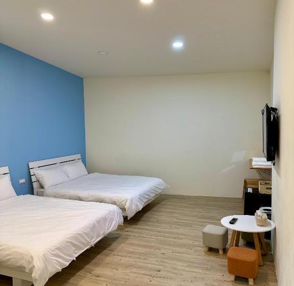 اتاق استاندارد چهار تخته, 山有巷宅 Alley House