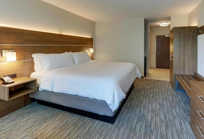 キングサイズベッドのスイートルーム, Holiday Inn Express & Suites Roanoke – Civic Center