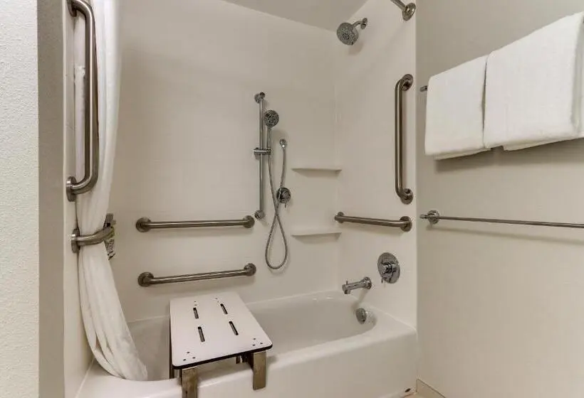 身障者適用スタンダードルーム, Holiday Inn Express & Suites   Roanoke – Civic Center