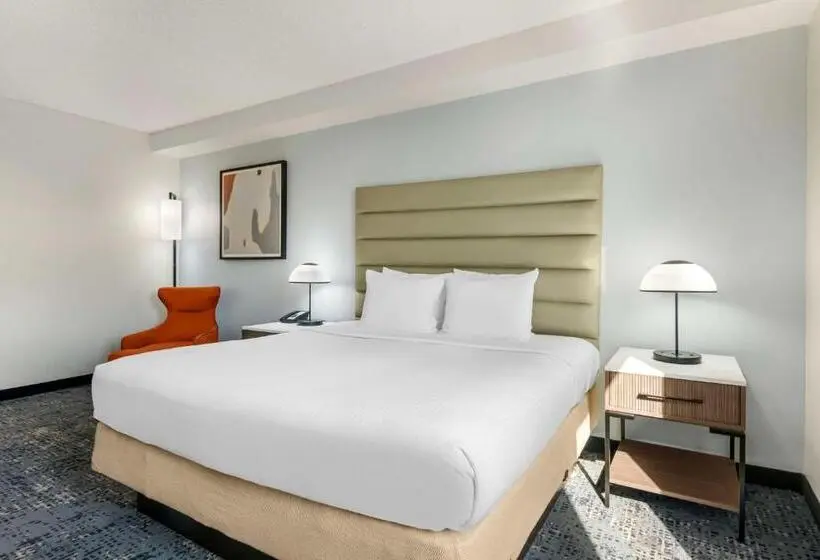 اتاق استاندارد با تخت بزرگ, Best Western Plus Universal Inn - Free Shuttle to Universal Studios!