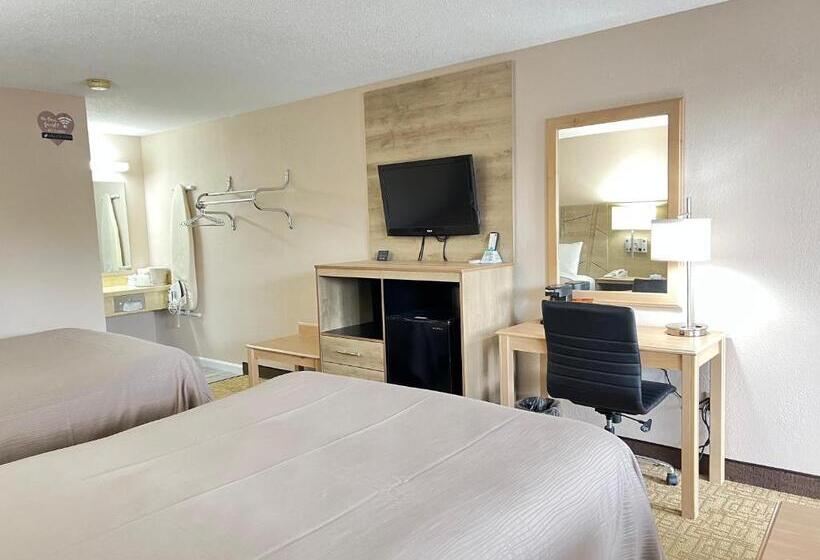 Номер Стандарт 2 Двуспальные Кровати, Viking Arms Inn  Ludington