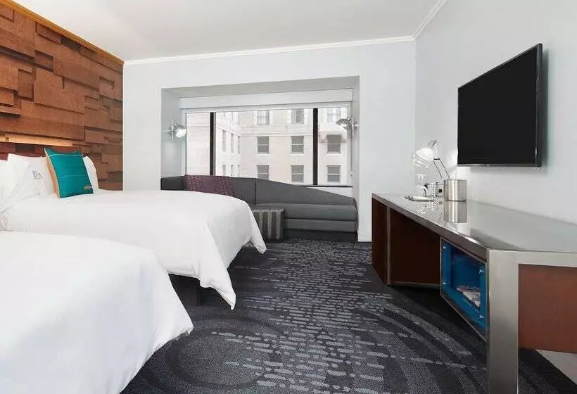 اتاق استاندارد با 2 تخت دوبل, W Seattle