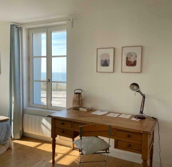 غرفة قياسية مطلّة علي البحر, Brise Du Large   Maison D Ault