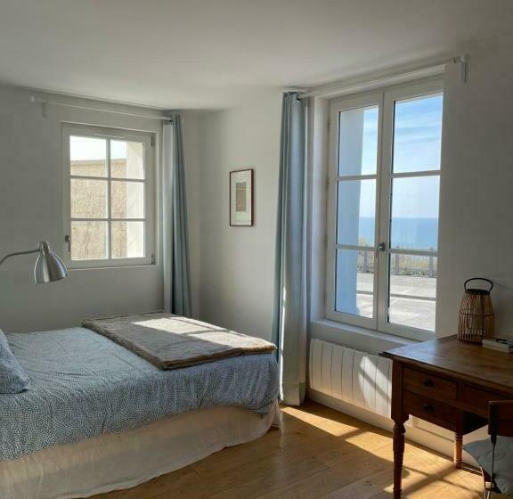 غرفة قياسية مطلّة علي البحر, Brise Du Large   Maison D Ault