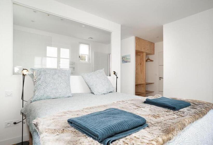 חדר סטנדרט נוף לים, Brise Du Large   Maison D Ault