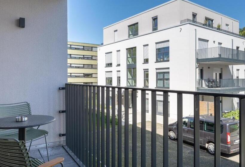 סוויטה עם מרפסת, Limehome Trier Nikolaus Leis Straße