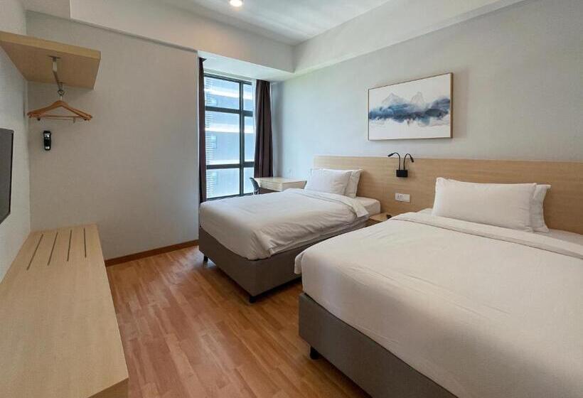 패밀리 룸 바다 전망, Swiss Belhotel Kuantan