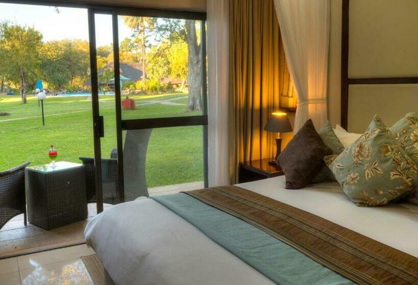 اتاق استاندارد با چشمانداز رودخانه, Azambezi River Lodge