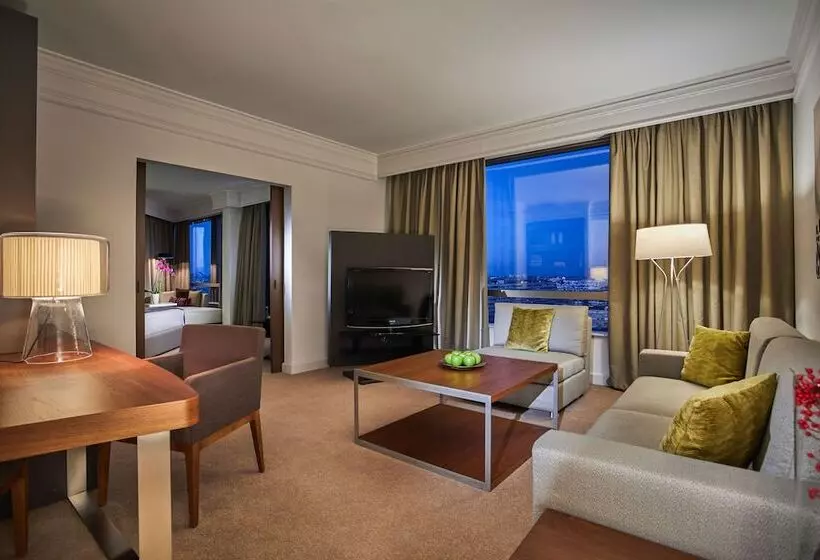 キングサイズベッドのスイートルーム, Hyatt Regency Belgrade