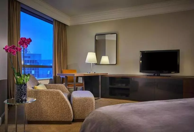 キングサイズベッドのデラックスルーム, Hyatt Regency Belgrade