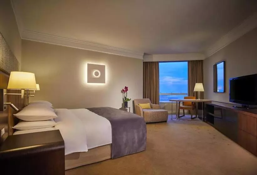 キングサイズベッドのデラックスルーム, Hyatt Regency Belgrade