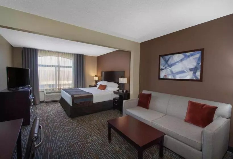 キングサイズベッドのスタンダードルーム, Wingate By Wyndham Oklahoma City Airport
