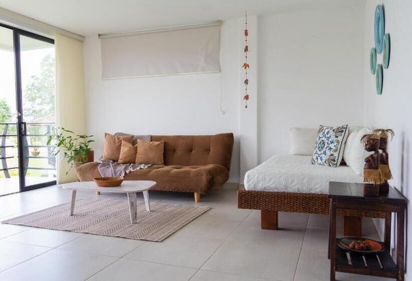 آپارتمان 1 خوابه با چشم‌انداز استخر, Finca Hotel Casa Nostra, Villa Mariana